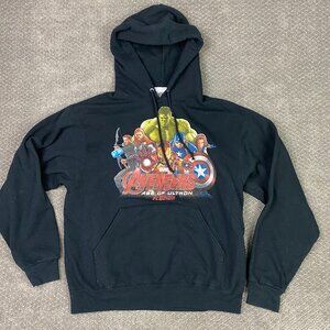 Marvel Avengers Age of Ultron Florida Hoodie Men's Medium Black